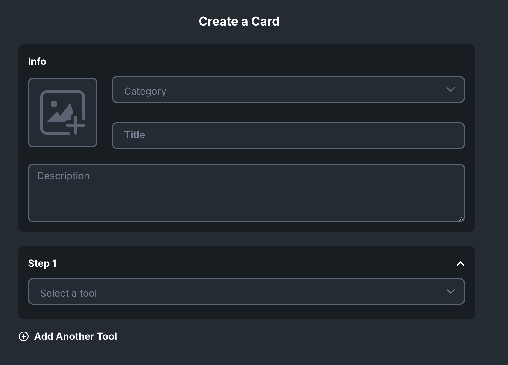 Card Manager Settings