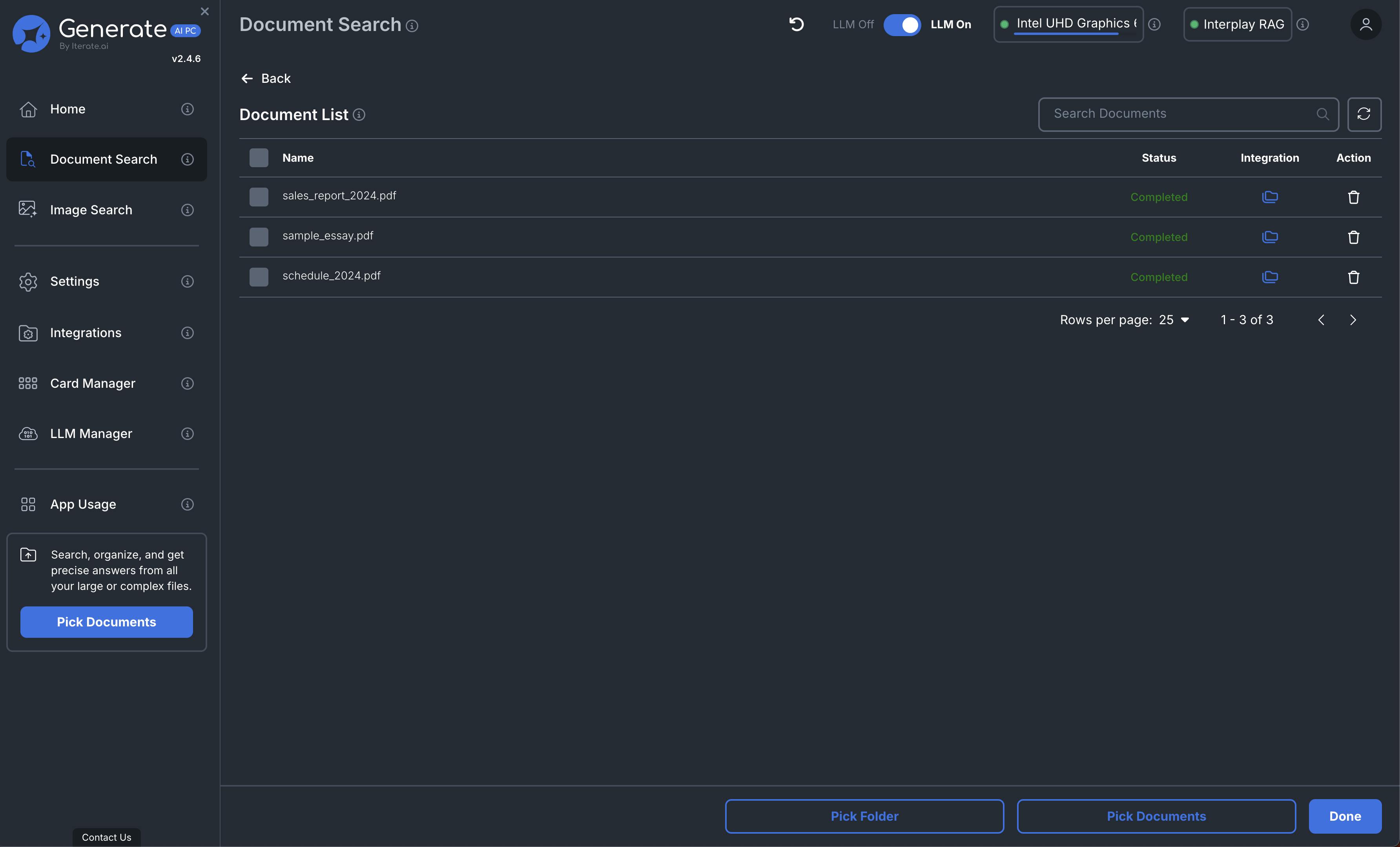 Manage Documents