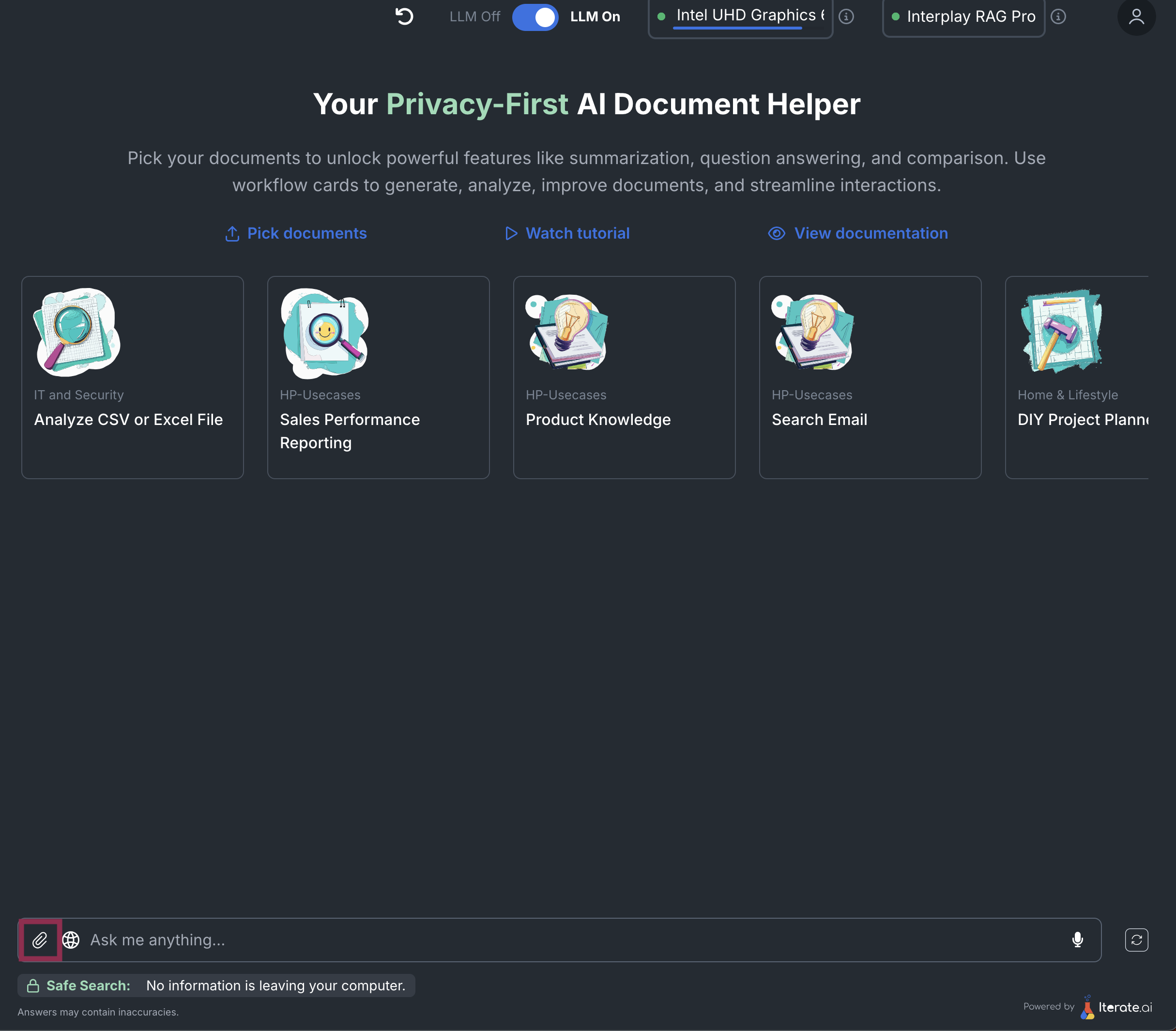 Attach Document Icon