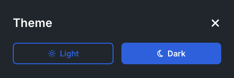 Theme Selection