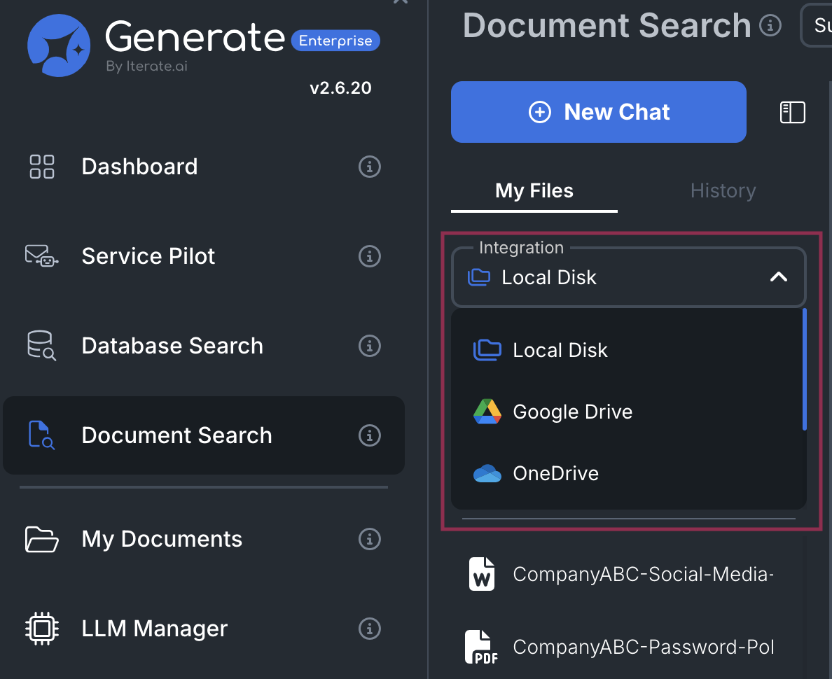Document Processing Integration